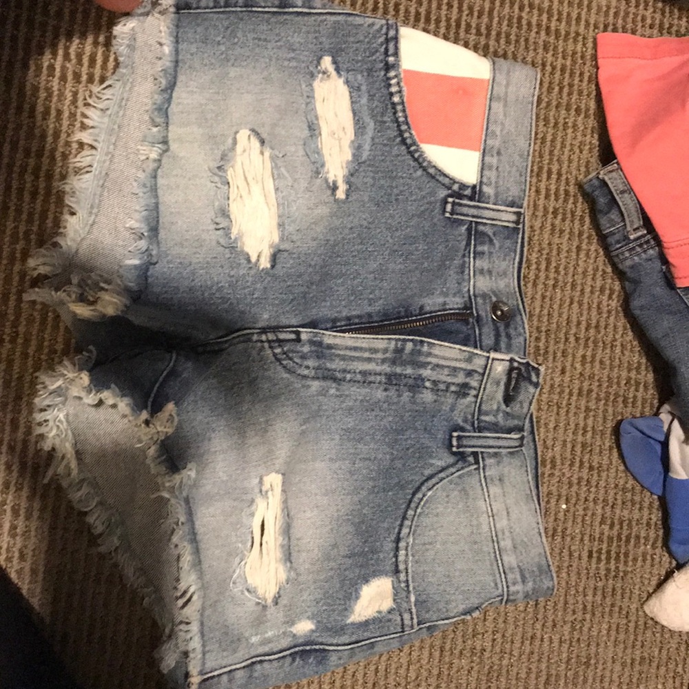 Vans high rise shorts